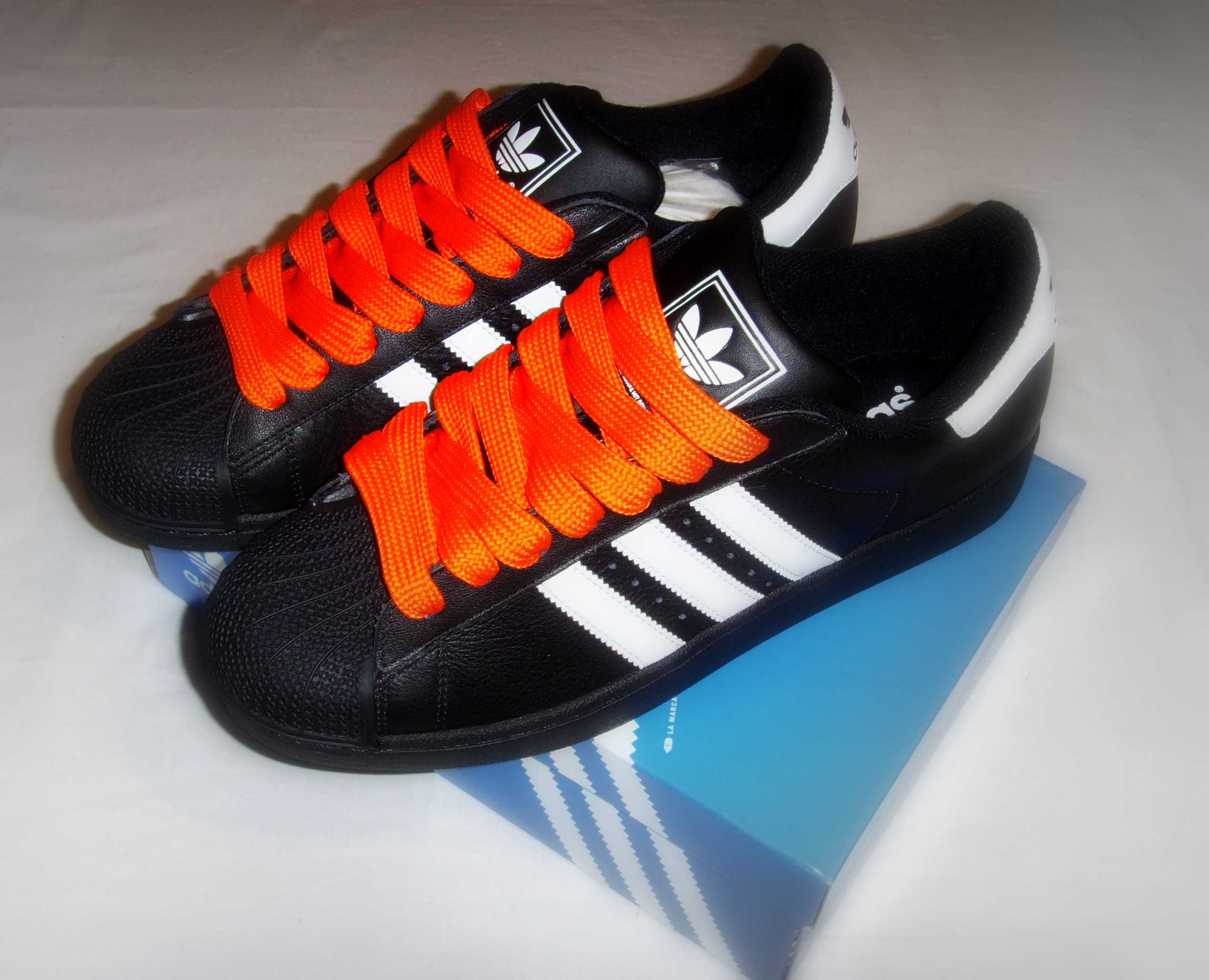 Fat Neon Orange Laces